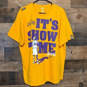 Unk Los Angeles Lakers Kobe Bryant Its Show Time T-Shirt Size XL Basketball